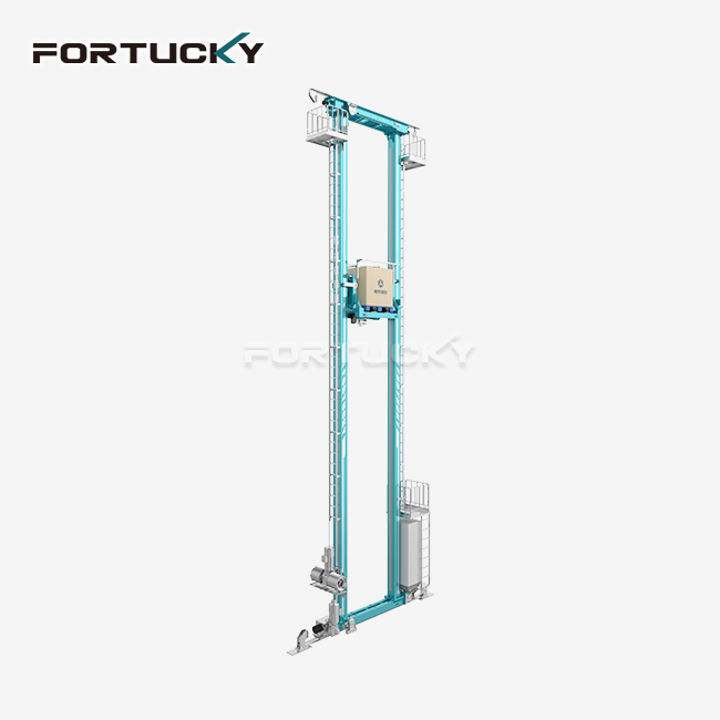 narrow aisle pallet stacker